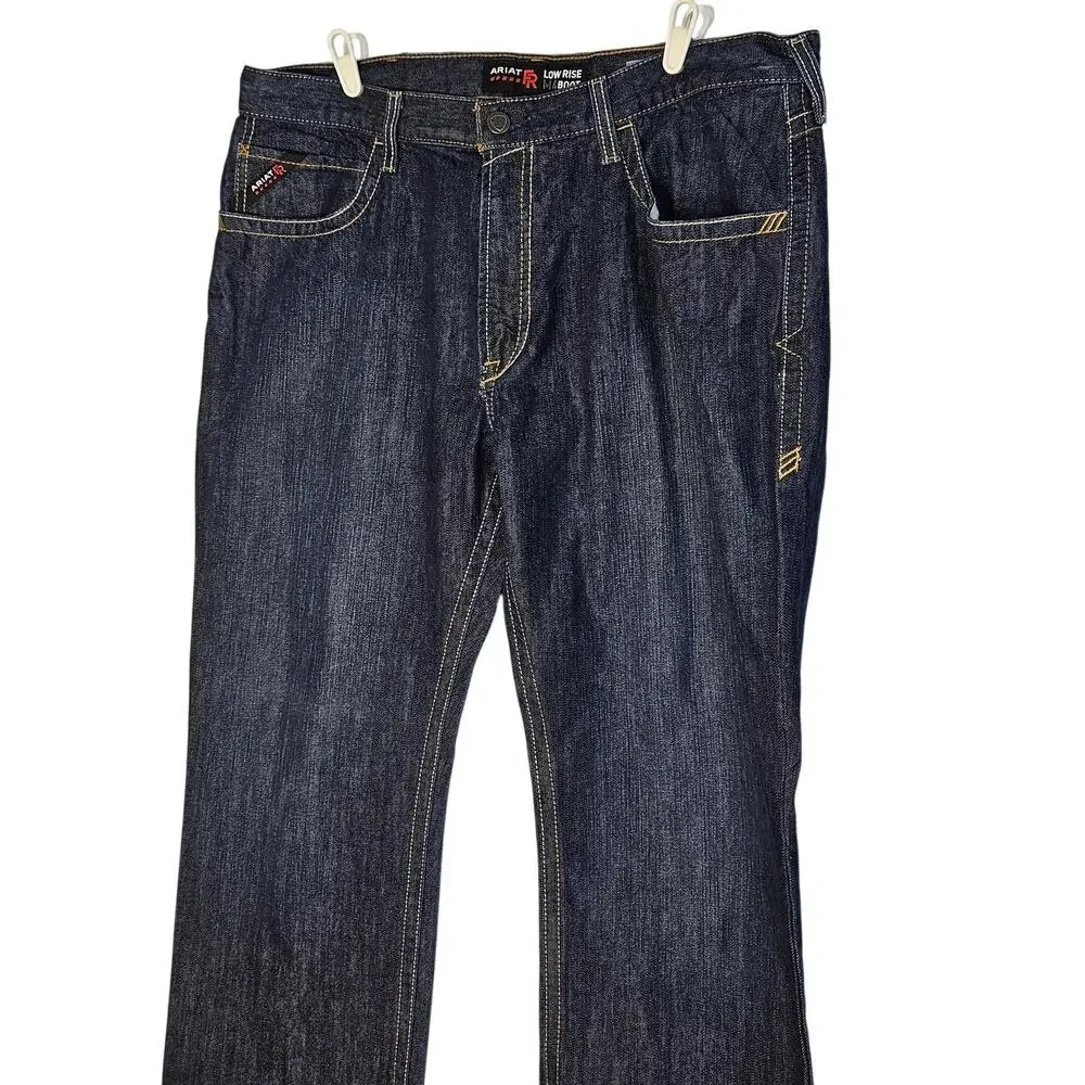 Ariat M4 Flame Resistant Low Rise Boot Cut Jeans size 40 Inseam 30